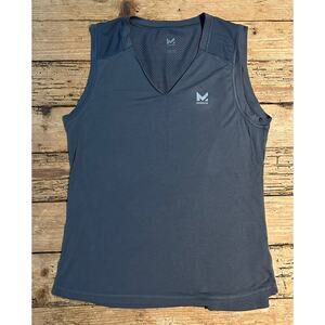 Mission Men’s Size L Coal Grey Sleeveless Workout T-Shirt